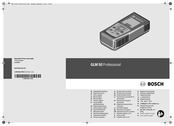 Bosch GLM 50 Professional Notice Originale