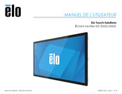 ELO Touch Solutions IDS 3263L Manuel De L'utilisateur