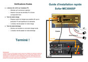 Sofar ME3000SP Guide D'installation Rapide