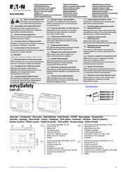 Eaton easySafety ES4P-221 Série Guide D'utilisation