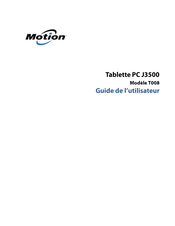 Motion T008 Guide De L'utilisateur