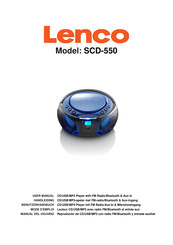 LENCO SCD-550 Mode D'emploi