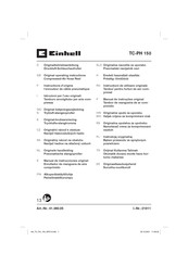 EINHELL 41.380.05 Instructions D'origine