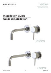 aquabrass Volare 61029 Guide D'installation