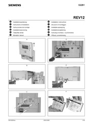 Siemens REV12 Instructions D'installation