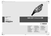 Bosch GAS 12V Professional Notice Originale