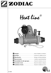 Zodiac PSA Heat line Plus 40 kW Notice D'installation Et D'utilisation