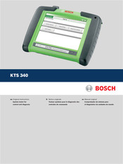 Bosch KTS 340 Mode D'emploi