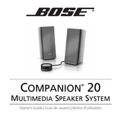 Bose COMPANION 20 Notice D'utilisation