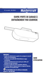 MasterCraft 046-0266-0 Mode D'emploi