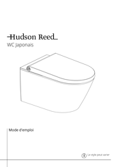 Hudson Reed WC Japonais Mode D'emploi