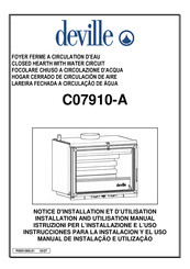 deville C07910-A Mode D'emploi