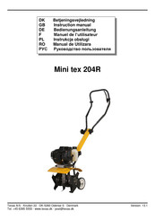 Texas A/S Mini tex 204R Mode D'emploi