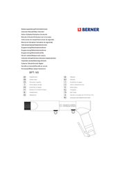 Berner BPT- NS Mode D'emploi