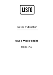 Listo MOM L5n Mode D'emploi