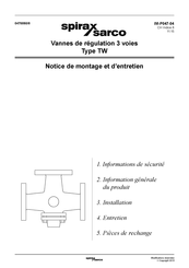 Spirax Sarco TW Mode D'emploi