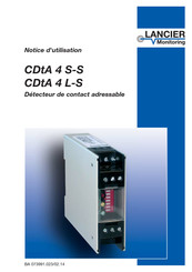 LANCIER Monitoring CDtA 4 L-S Notice D'utilisation