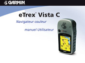Garmin eTrex Vista C Manuel Utilisateur