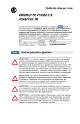 Allen-Bradley 381-5316 Guide De Mise En Route