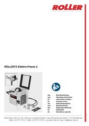 Roller Elektro-Freeze 2 Instructions D'emploi
