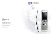 BenQ SIEMENS EF81 Mode D'emploi