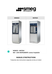 Smeg WD6010 Manuel D'instructions