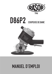 Rasor D86P2 Manuel D'emploi