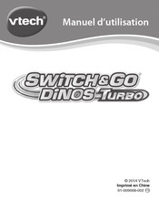 VTech Switch&Go Dinos Turbo Manuel D'utilisation