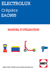 Electrolux EAC955 Manuel D'utilisation