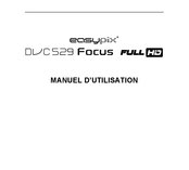 Easypix DVC 529 Focus FULL HD Manuel D'utilisation