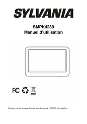 Sylvania SMPK4230 Manuel D'utilisation