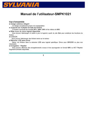 Sylvania SMPK1021 Manuel De L'utilisateur