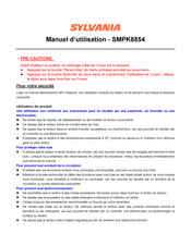 Sylvania SMPK8854 Manuel D'utilisation