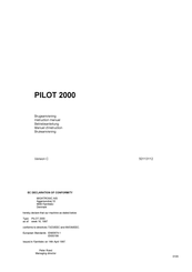 Migatronic PILOT 2000 DC Manuel D'instruction