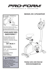 Pro-Form PFIVEX87413.0 Manuel De L'utilisateur