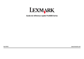 Lexmark Pro4000 Série Guide De Référence Rapide