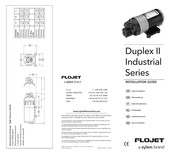 Xylem FLOJET Duplex II Industrial Série Guide D'installation