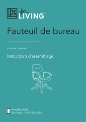 for Living 168-0084-2 Instructions D'assemblage