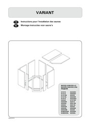 Harvia S2522R Instructions Pour L'installation