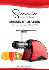 Sana Omega EUJ-707 Manuel Utilisateur