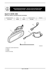 Saab 9-3 3D Instructions De Montage