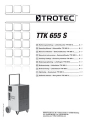 Trotec TTK 655 S Manuel D'utilisation