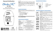 Hanna Instruments Checker HC HI700 Manuel D'utilisation
