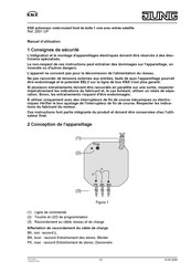 Jung 2501 UP Manuel D'utilisation