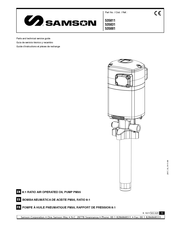 Samson 535881 Guide D'instructions Et Pièces De Rechange