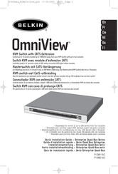 Belkin OmniView F1DW216C Guide D'installation Rapide