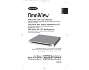 Belkin OmniView F1DW216C Manuel De L'utilisateur