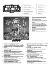 Fisher-Price RESCUE HEROES 72955 Mode D'emploi