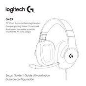 Logitech G433 Guide D'installation