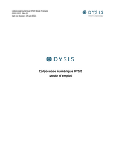 DYSIS DYSIS Ultra 2.0 Mode D'emploi
